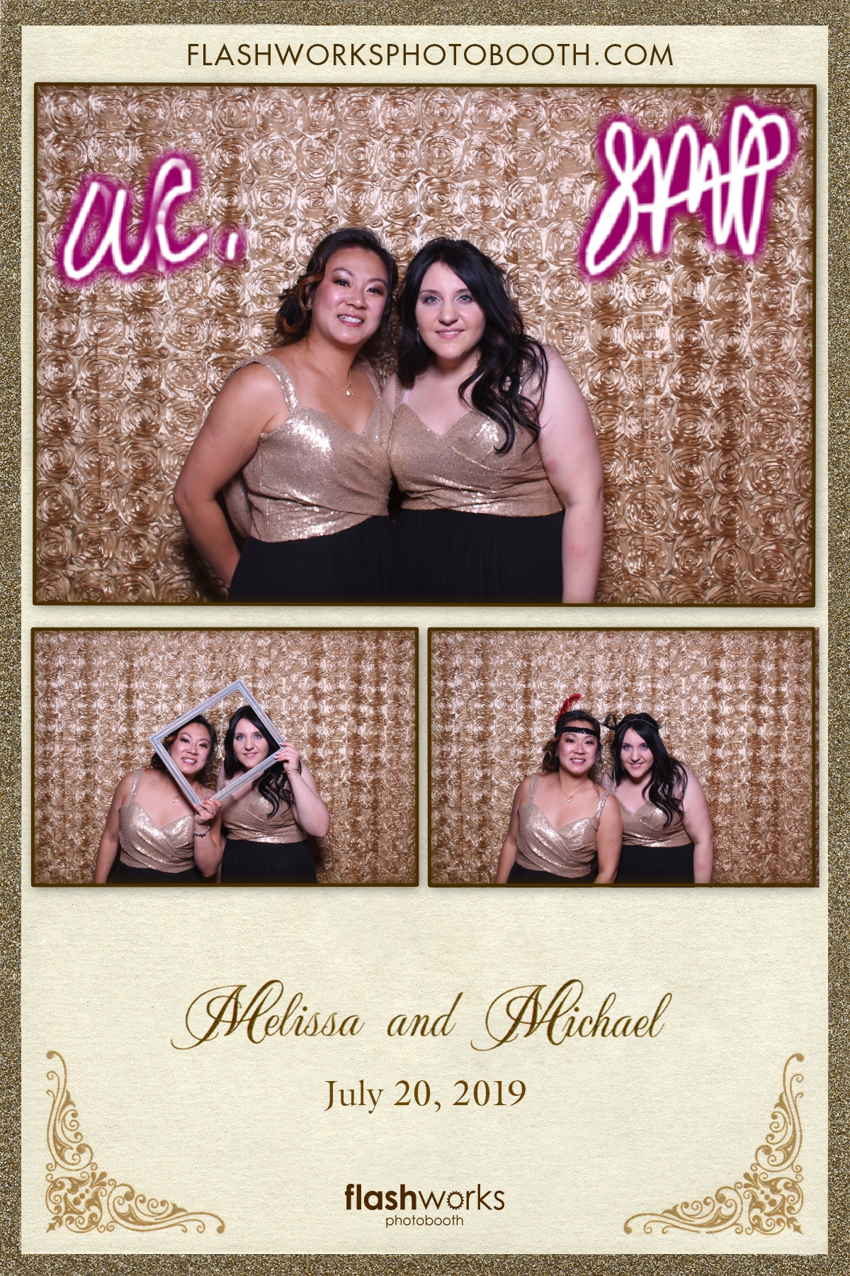 Michael and Melissa's Wedding | View more photos from the event at gallery.flashworksphotobooth.com/u/FlashworksPhotoboothInc/Michael-and-Melissas-Wedding